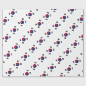 Papier Cadeau Drapeau sud-coréen (Plat)
