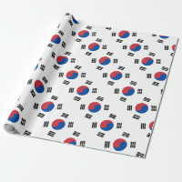Drapeau sud-coréen - Corée - Taegeukgi - 대한민국의국기