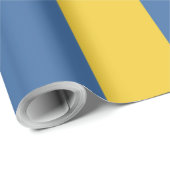 Papier Cadeau Drapeau suédois (Coin rond)