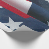 Papier Cadeau Drapeau sur papier d'emballage (Coin)