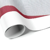 Papier Cadeau Drapeau sur papier d'emballage (Coin rond)