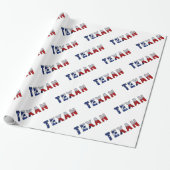Papier Cadeau Drapeau texan (Déroulé)
