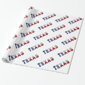 Papier Cadeau Drapeau texan (Déroulé)
