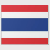 Papier Cadeau Drapeau thaïlandais (Plat)