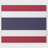 Papier Cadeau Drapeau thaïlandais (Thaïlande) (Plat)