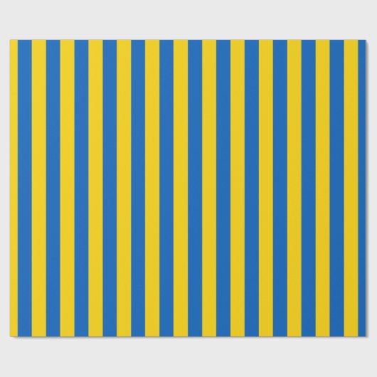 Papier Cadeau Drapeau Ukraine (Plat)