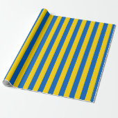Papier Cadeau Drapeau Ukraine (Déroulé)