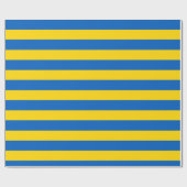 Papier Cadeau Drapeau Ukraine (Plat)