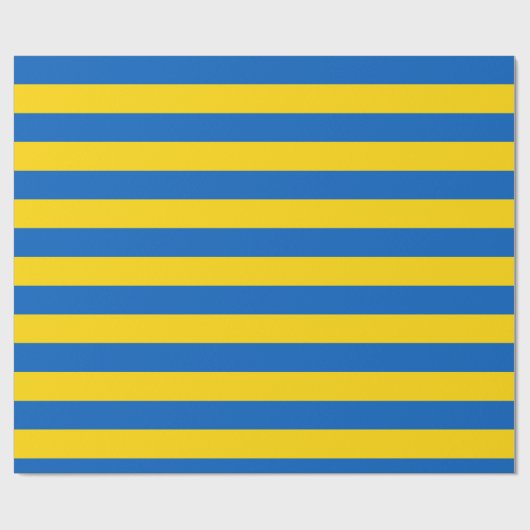 Papier Cadeau Drapeau Ukraine (Plat)