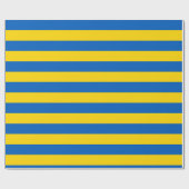 Papier Cadeau Drapeau ukrainien (Plat)