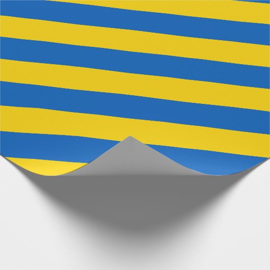 Papier Cadeau Drapeau ukrainien (Coin)