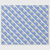 Papier Cadeau Drapeau uruguayen (Plat)