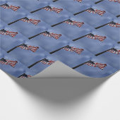 Papier Cadeau Drapeau USA (Coin)