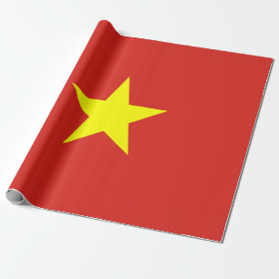 Papier Cadeau Drapeau vietnamien (Vietnam)