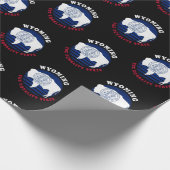 PAPIER CADEAU DRAPEAU WYOMOMING EQUALITY STATE (Coin)