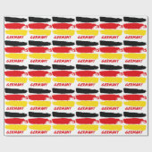Papier Cadeau Drapeaux allemands (Plat)