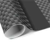 Papier Cadeau Drapeaux de course sur bandes de fibre de carbone  (Coin rond)