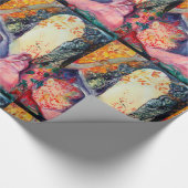 Papier Cadeau DREAM D'OR / Méditation Yoga Jardin Zen (Coin)