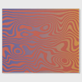 Papier Cadeau Dream Flow l Abstract Trippy Pattern - No. 01 (Plat)