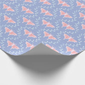 Papier Cadeau Dreamy Moth & Vine - Nature Whimsical (Coin)