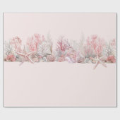 Papier Cadeau Dreamy Under the Sea Baby shower (Plat)