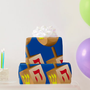 Papier Cadeau Dreidel