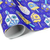 Papier Cadeau Dreidel, Dreidel, Dreidel (Coin rond)