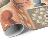 Papier Cadeau Dreidel Dreidel Dreidel (Coin rond)