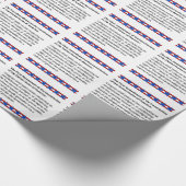 Papier Cadeau Droits de premier amendement (Coin)