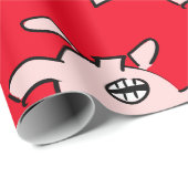 Papier Cadeau Drôle 5 dessin animé Cochon Choisir la couleur WP (Coin rond)