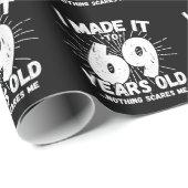 Papier Cadeau Drôle 69e Anniversaire Citation Sarcastique 69 Ann (Coin rond)