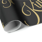 Papier Cadeau Drôle 70ème anniversaire pour les hommes (Coin rond)