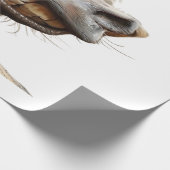 Papier Cadeau Drôle âne art design (Coin)