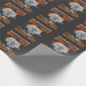 Papier Cadeau Drôle cadeau de Carpenter pour un travailleur fou (Coin)