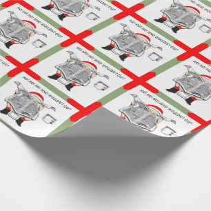 Papier Cadeau Drôle cadeau de Noël