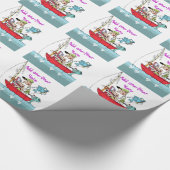 Papier Cadeau Drôle cadeau de sac de pêche personnalisé (Coin)