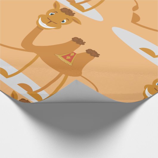 Papier Cadeau Drôle Camel (Coin)