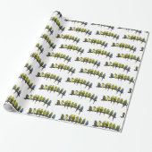 Papier Cadeau Drôle (choisir la couleur) (Déroulé)