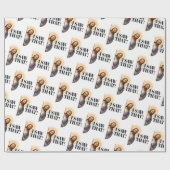 Papier Cadeau Drôle Citation De Jésus - J'Ai Vu Ça ! (Plat)