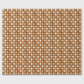 Papier Cadeau Drôle de Ferme Œufs Frais (Plat)