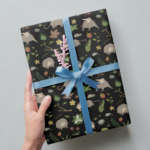 Papier Cadeau Drôle de Possum qui Hurle