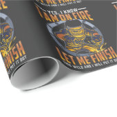 Papier Cadeau Drôle de soudure pour le soudeur (Coin rond)