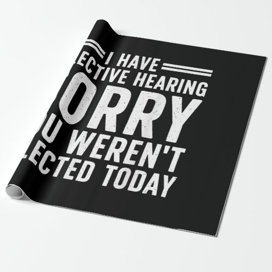 Papier Cadeau Drôle Dit Art Pour Les Gens Sarcastiques Hommes Fe (Déroulé)