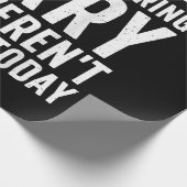 Papier Cadeau Drôle Dit Art Pour Les Gens Sarcastiques Hommes Fe (Coin)