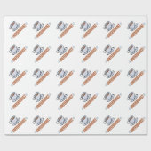 Papier Cadeau Drôle du café (Plat)