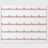 Papier Cadeau Drôle Jésus (Plat)