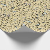 Papier Cadeau Drôle lapin de poussins Oreilles un dans un millio (Coin)