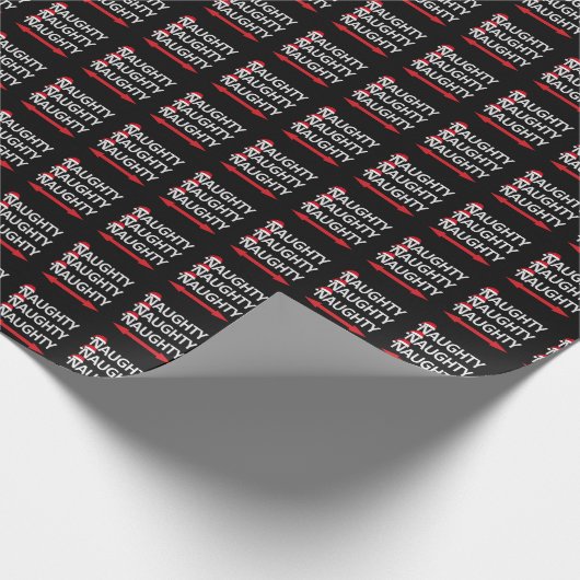 Papier Cadeau Drôle Naughty (Coin)