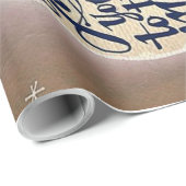 Papier Cadeau Drôle Poodle | Grand cadeau d'anniversaire (Coin rond)