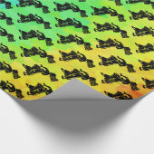 Papier Cadeau Drum New York Boogie Nights Rainbow (Coin)